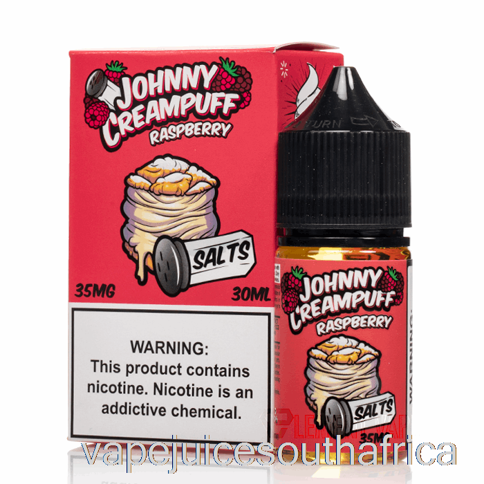 Vape Juice South Africa Raspberry - Johnny Creampuff Salts - 30Ml 35Mg